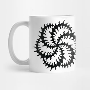 Double Six Sided Triskelion Crop Circle Mug